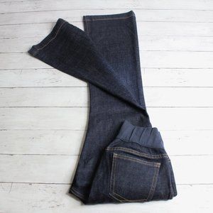 Gap Women Maternity Denim Blue Jeans Size 2 Reg Long and Lean